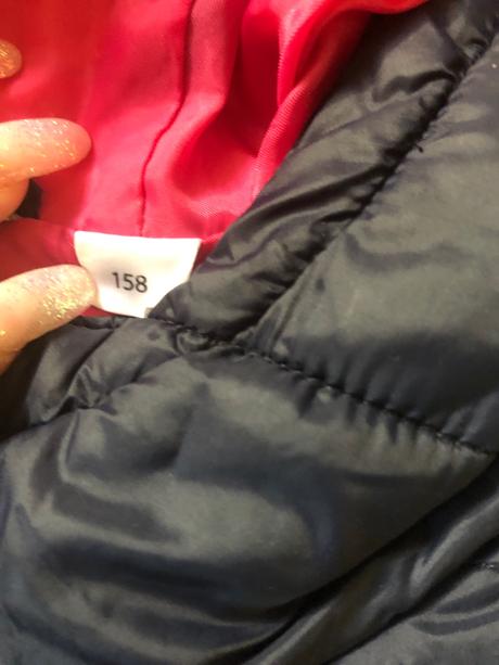 Detská dievčenská zimná bunda, pepperts,158