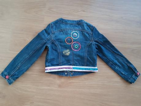 Rifľová bundička desigual, desigual,122