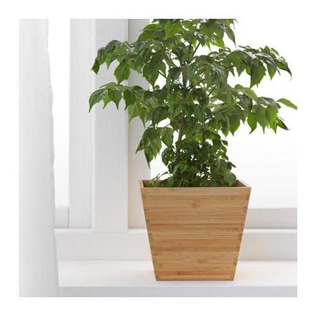 Bambusové kvetináče zn.vildapel z ikea 6 ks, 