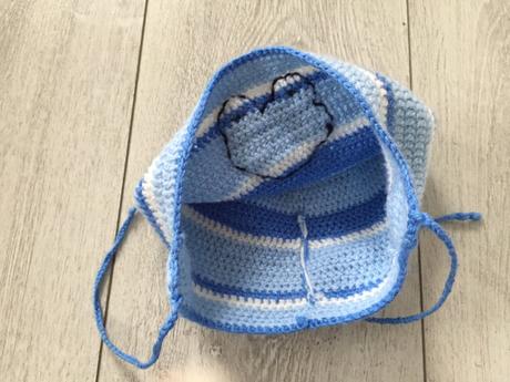 Chlapcenska ciapka a rukavice 6-9 mesiacov, 74