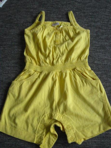 Letný overal málo nosený, f&f,74