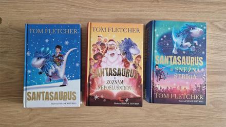Santasaurus-séria 3 kníh, 