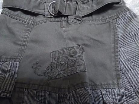 Suknicka s regulovatelnym pasom, palomino,104