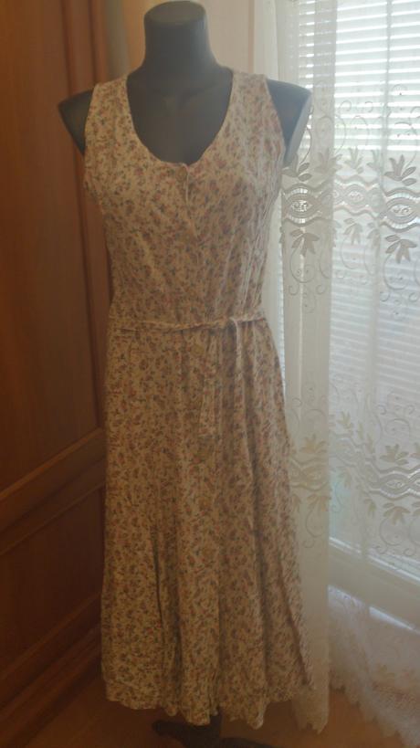 Kvietkované romantické šaty, veľkosť s/m, andrie,s