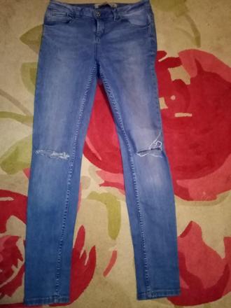 Dámske rifle denim, skiny,40