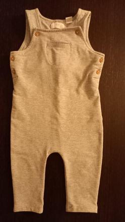 Nohavice s naprsenkou na traky 80 romperky, mango,80