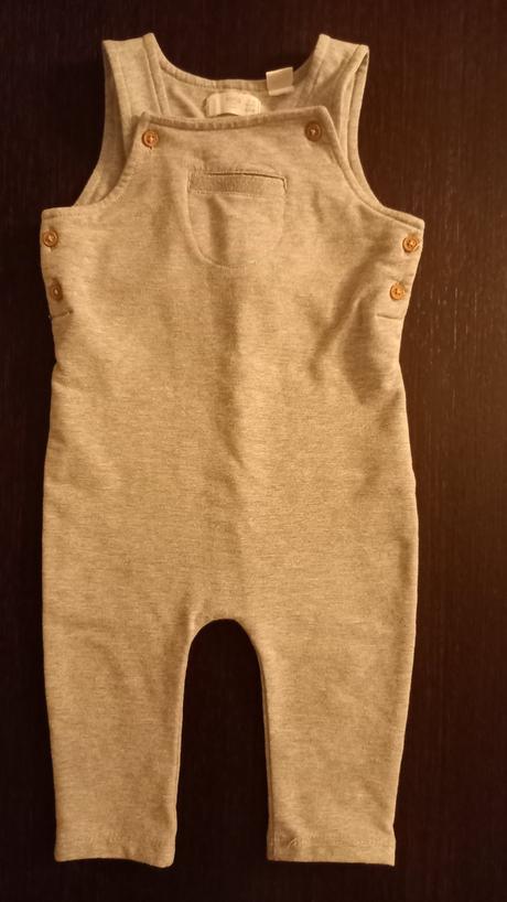 Nohavice s naprsenkou na traky 80 romperky, mango,80