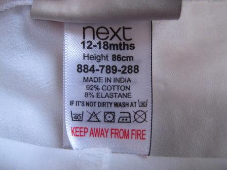 3/4 biele legínky top stav, next,86