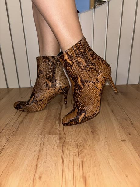 Kožené kotníkové topánky zara 37, zara,37