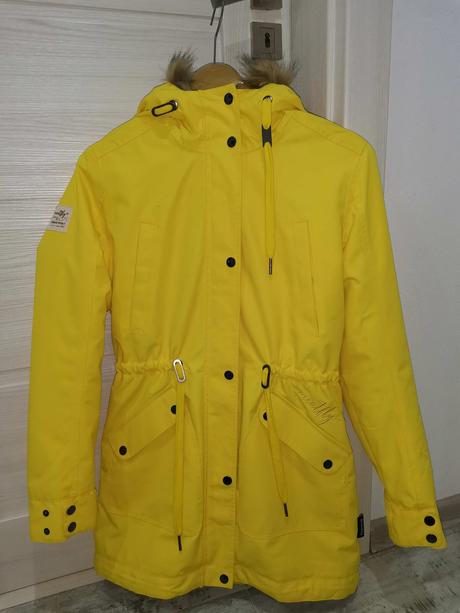 Parka meatfly - m, žltá, m