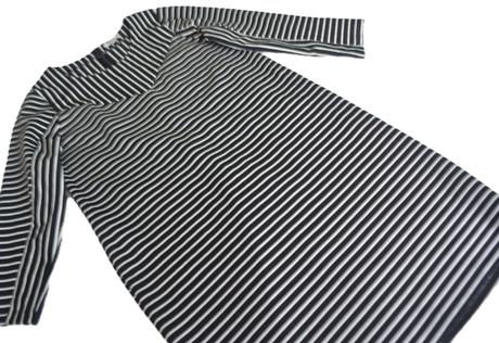Sandwich, čierno-biele šaty veľ. l/xl, l