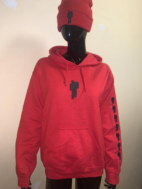 Originál billie  eilish mikina+čiapka s/m, s