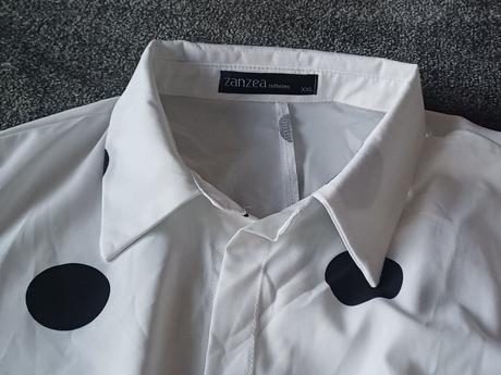 Bodkovane maxi saty v.xl, xl