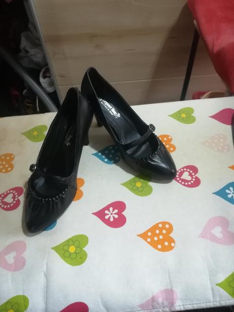 Čierne poltopánky veľ. 36, 36