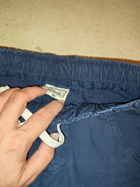 Bavlnené šortky 6-7r, 122