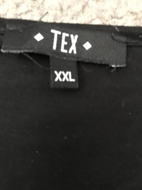 Čierno-biela vzorovaná tunika, xxl