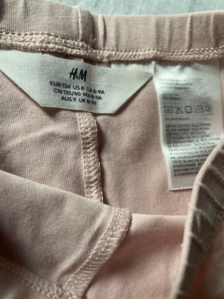 Krátke legínky šortky, h&m,128