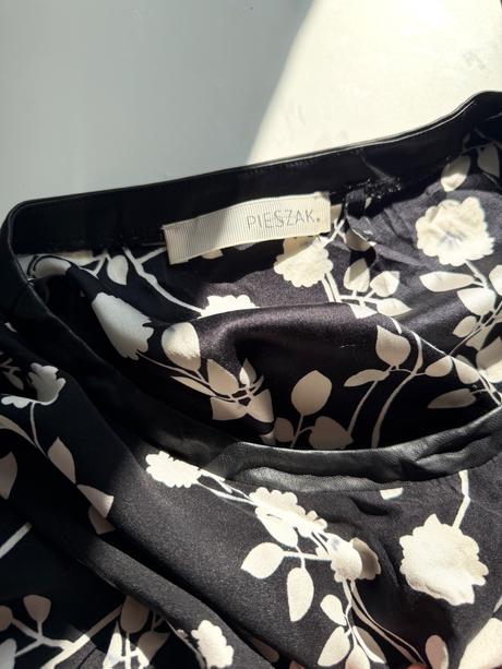 Luxusná hodvábna blúzka pieszak, 38