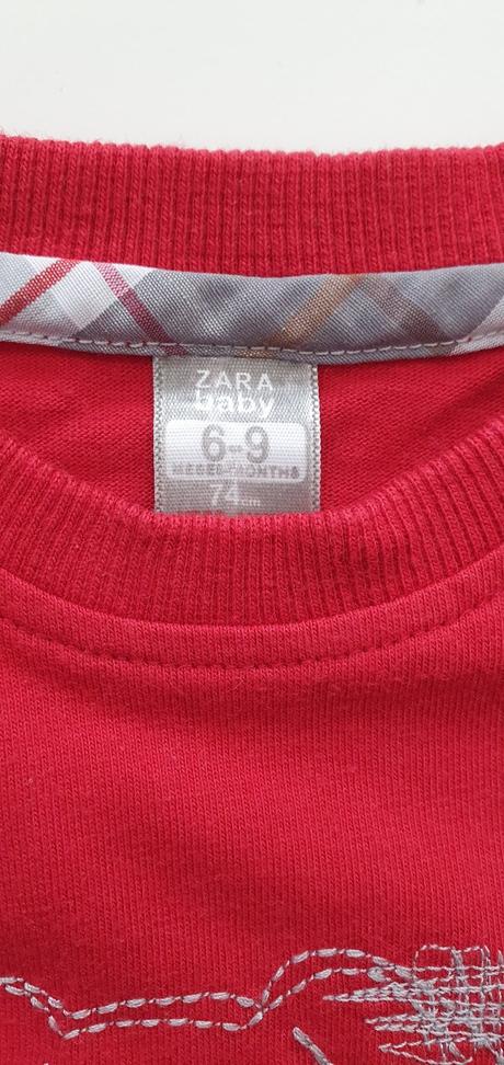 Tričko s dlhým rukávom,zn. zara, zara,74