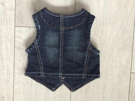 Dievcenska riflova vesta 18-24 mesiacov, okay,92