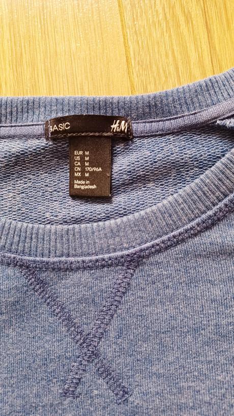 Predlzena mikina, h&m,m