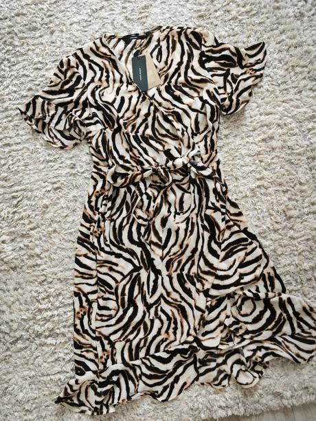Letné zavinovacie šaty, vero moda,m