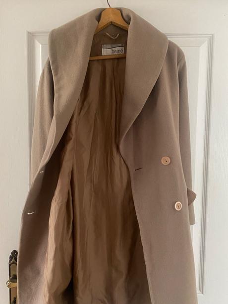 Kabát heine vlna, kašmír, l