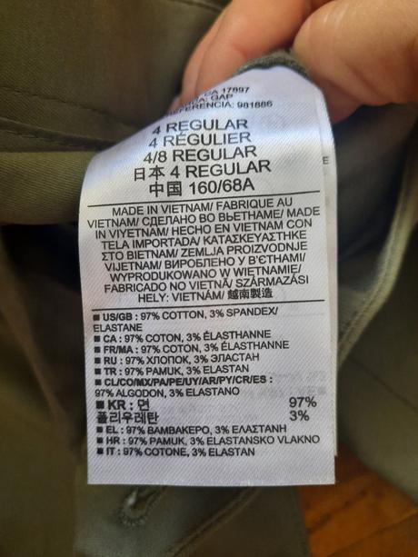 Dámske nohavice, gap,m