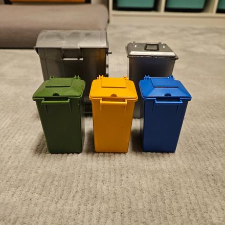 Sada mini smetiarskych košov bruder, 