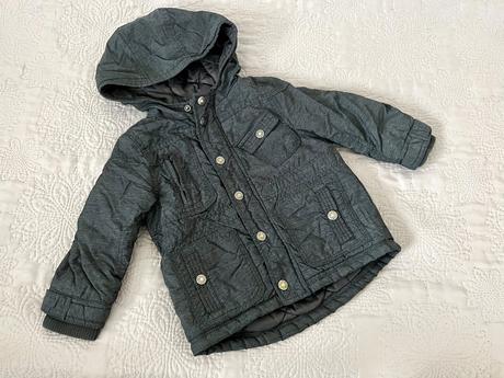 Zatepleny unisex kabatik 92-98, f&f,92