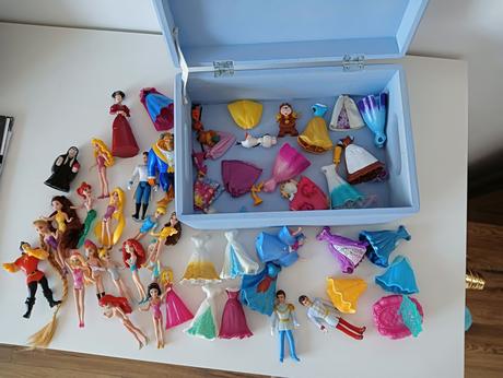Disney mini bábiky magic clip, 