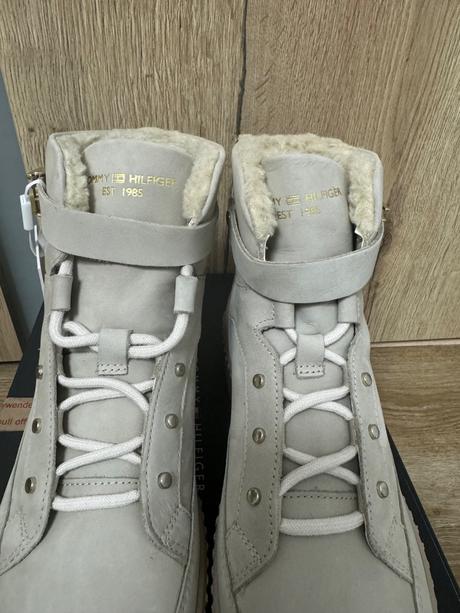 Vyteplené snehule th, tommy hilfiger,40