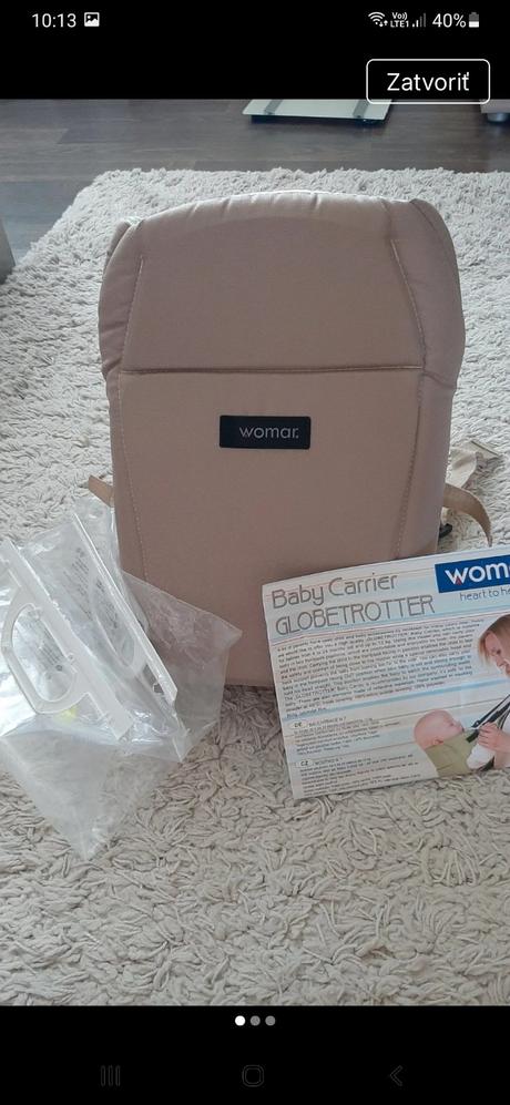 Detský nosič - klokanka, womar zaffiro