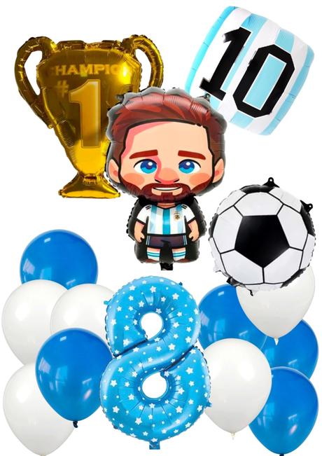 Futbalové balóny messi- až 14/15/16 kusov,