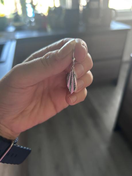 Náušnice zo 14-karatového bieleho zlata,