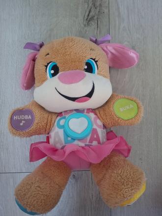 Fisher price hovoriaca psíkova sestrička sk,