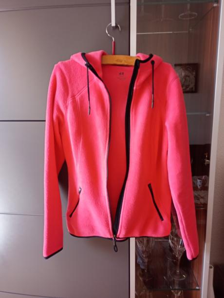 Flísová mikina, h&m,xs