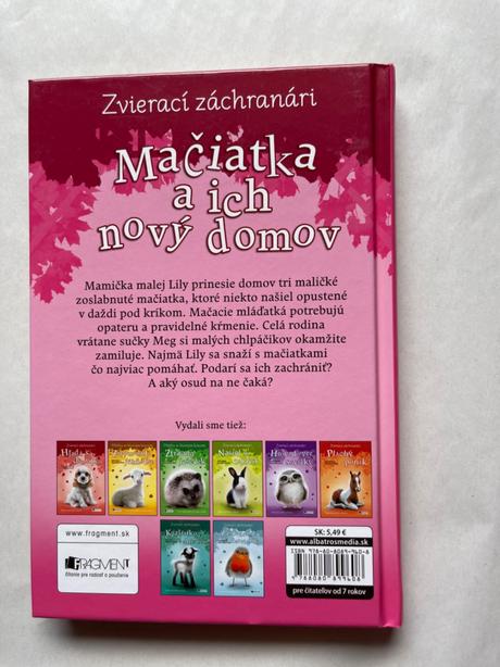 Kniha mačiatka a ich nový domov- holly webb, 