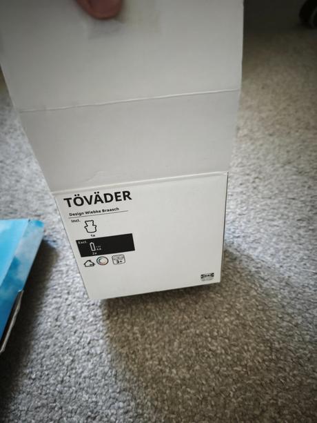 Nočná lampa ikea töväder,