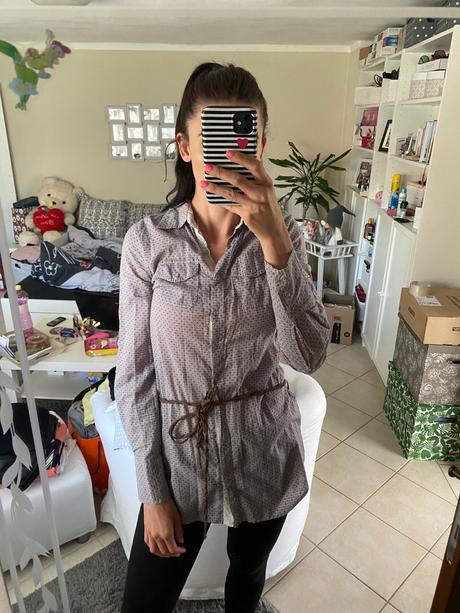 Benetton damska predĺžená košeľa, benetton,xs