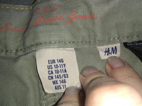 Nohavice, h&m,146