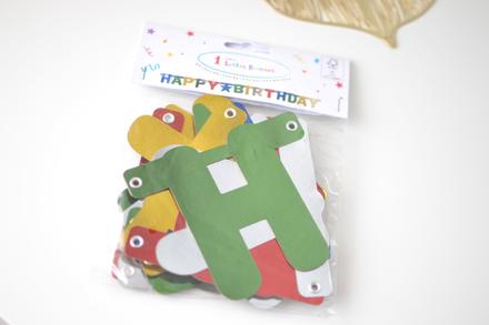 Narodeninová girlanda happy birthday,