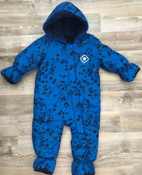 Teplučký zimný overal/kombinéza 62/68, lupilu,68