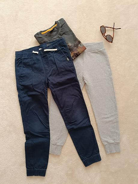 Teplaky benetton + jogery, 140–152