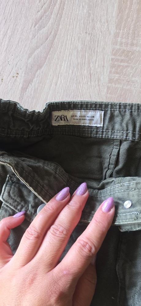 Zelene nohavice, zara,xl