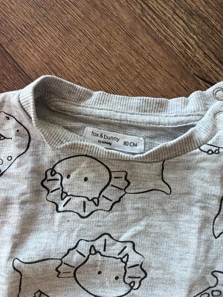 Mikina, fox & bunny,80