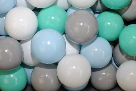 Plastové loptičky do bazéna 200ks mix iii, 