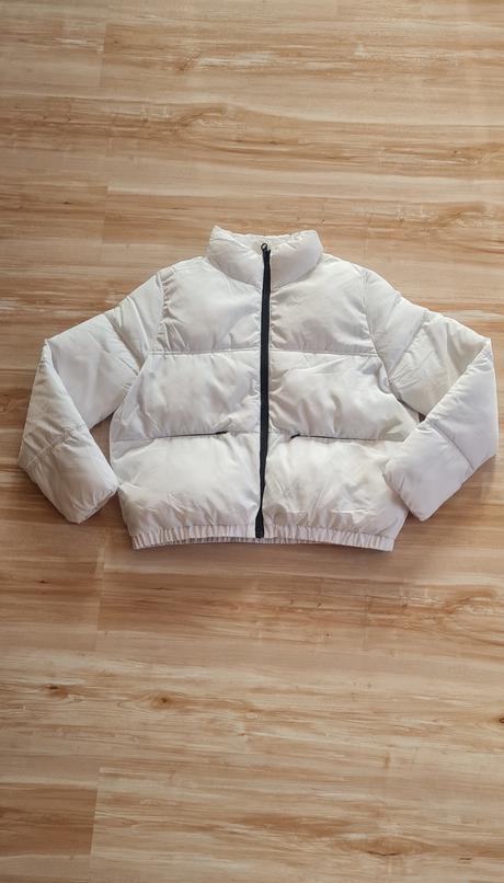 Bunda white, h&m,m