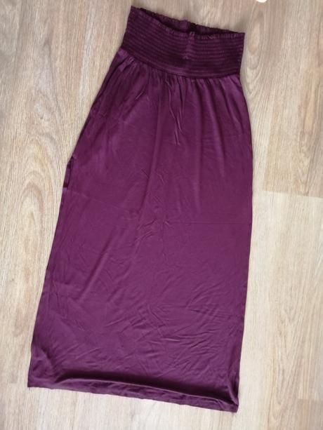 Burgundy sukňa h&m veľ xs-m, h&m,xs
