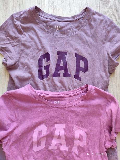 Gap tričká, 2ks, gap,xs